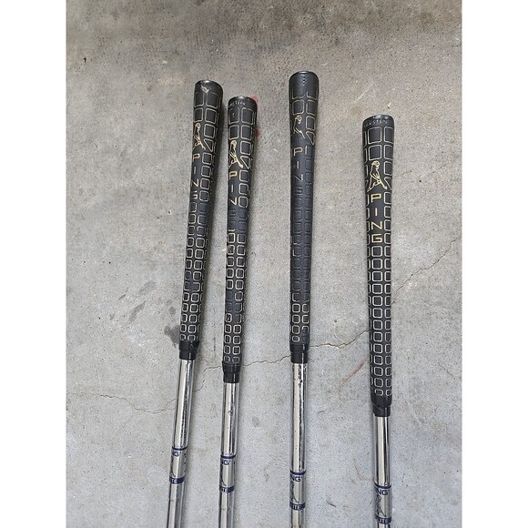 Vintage Ping Karsten III Fairway Wood Set 1 3 4 5 Woods RH ZZ Lite Steel Shaft - Picture 3 of 11